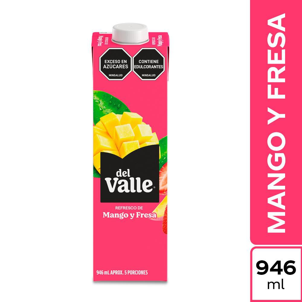 Refresco DEL VALLE mango y fresa (946  ml) img #1