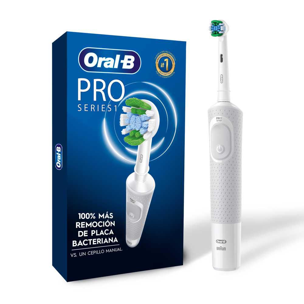 Cepillo de dientes eléctrico ORALB pro 1 con cabezal redondo (1 und)
