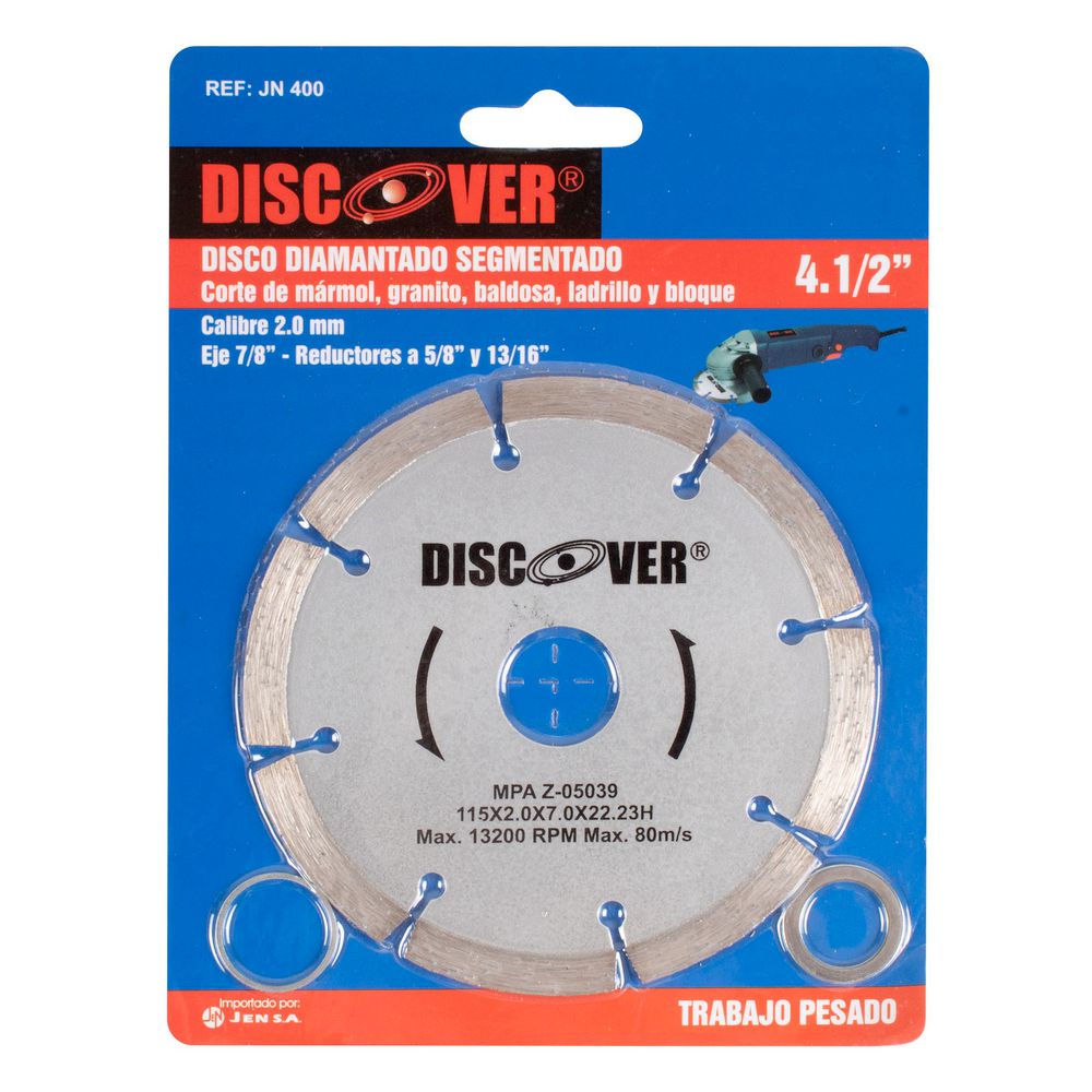 DISCO DIAMANTADO DISCOVER JN400 DISCO DIAMANTADO null GRIS