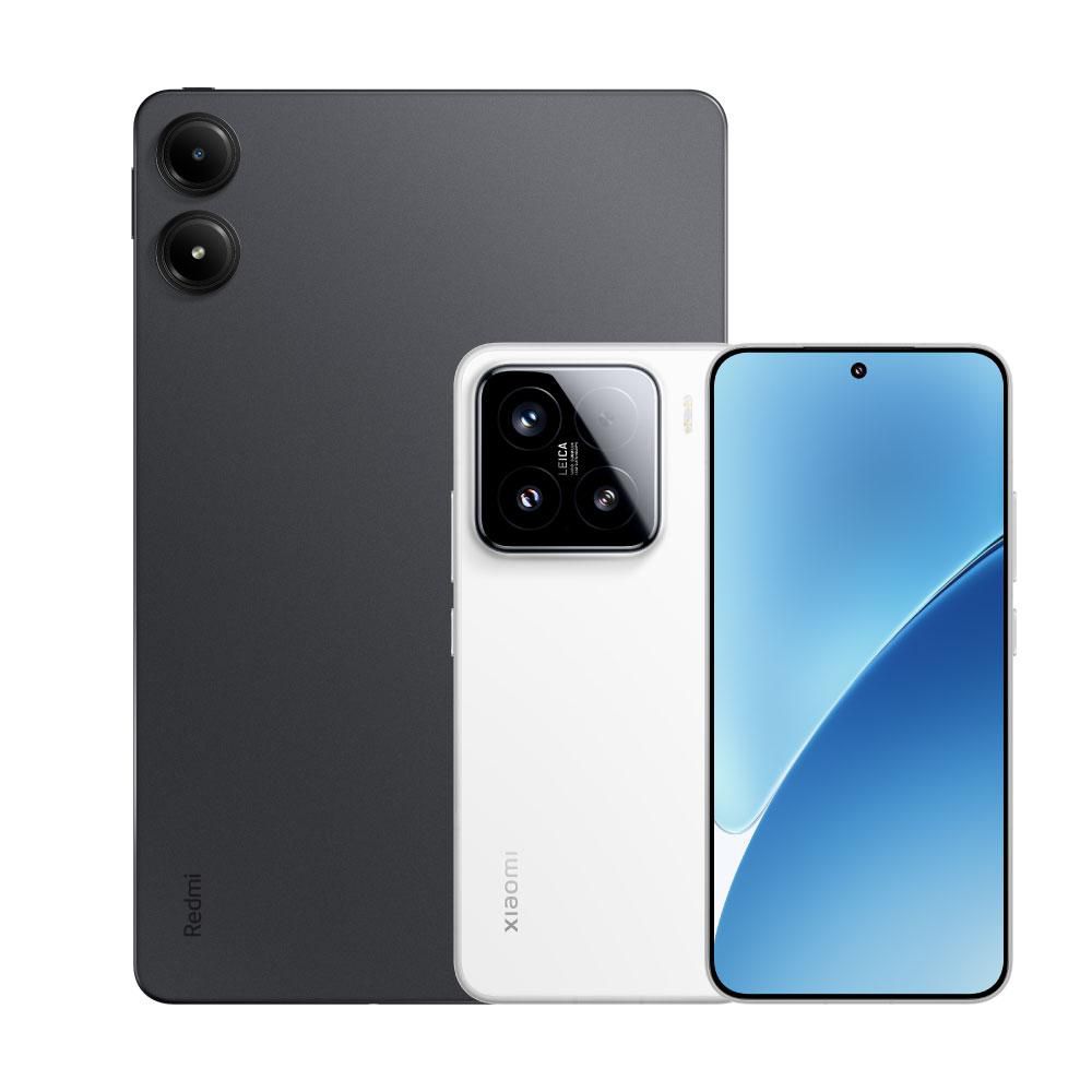 Celular XIAOMI 15 5G 512 GB 12 GB RAM Blanco  + Redmi Pad Pro 128