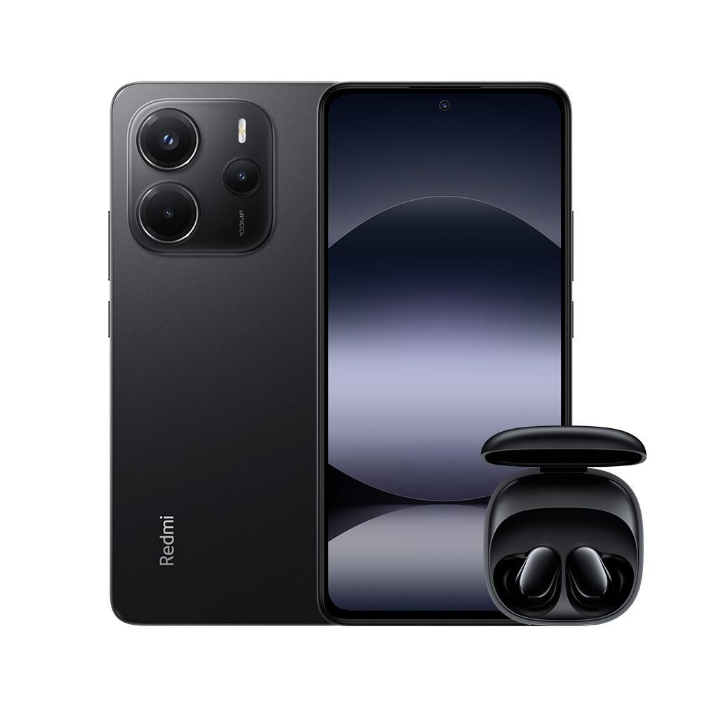 Celular XIAOMI Redmi Note 14 256 GB 8 GB RAM Negro + Buds 6 Play