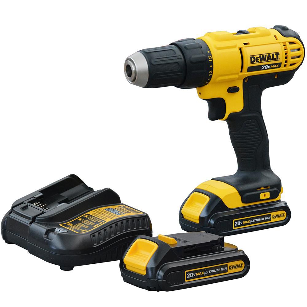 Taladro atorn 20V 2Bat 12 DEWALT DCD771C2