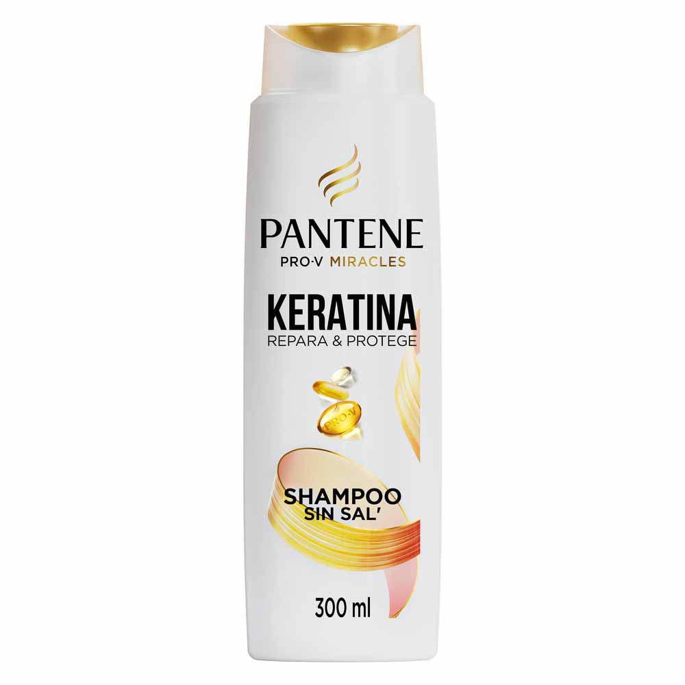 Shampoo PANTENE keratina sin sal (300 ml)
