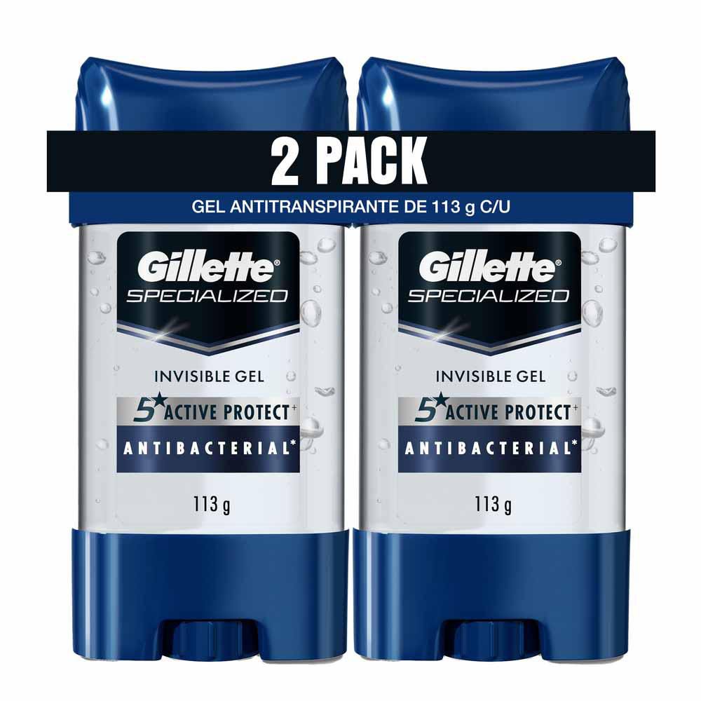Desodorante GILLETTE gel specialized antibacterial (226 gr)