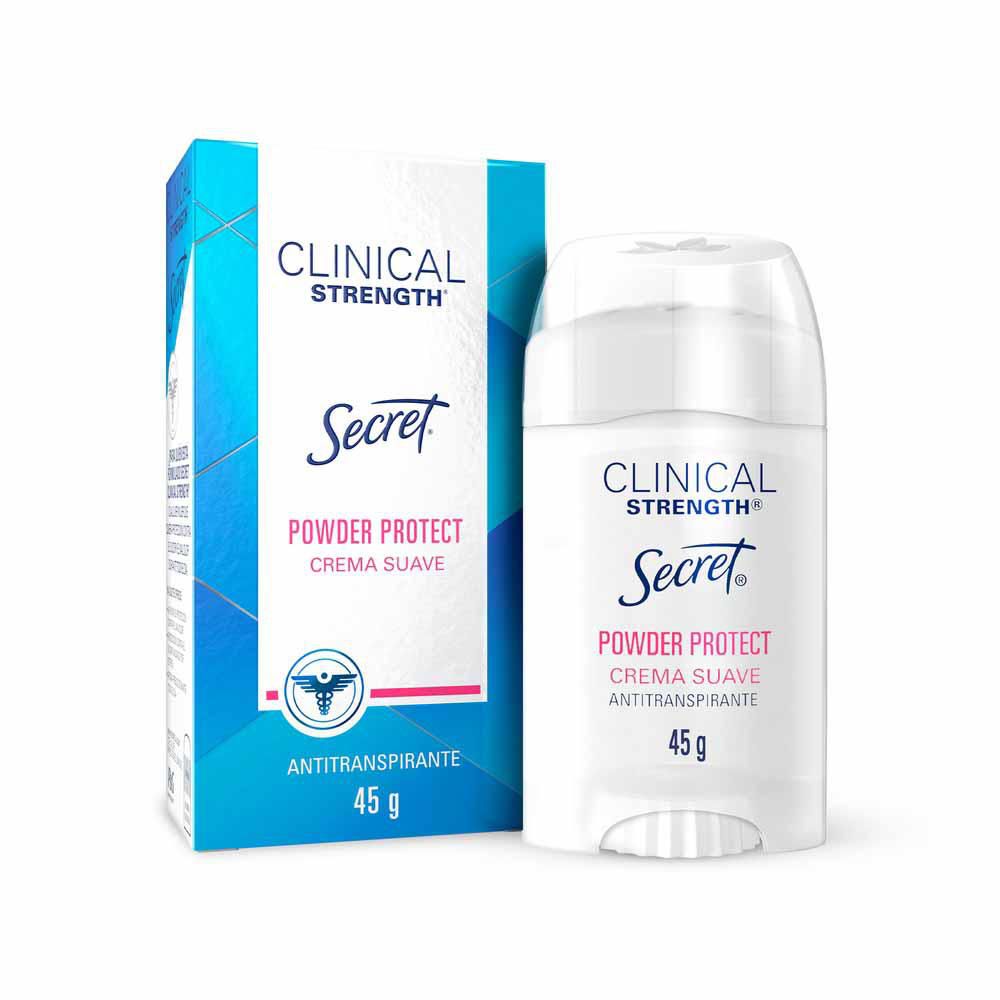 Desodorante SECRET clinical strength powder protect (45 gr)