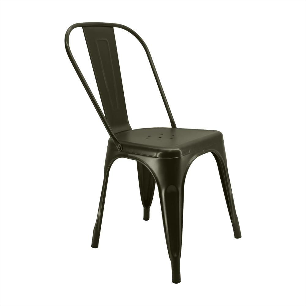 Silla Tolix Metalica Bronce