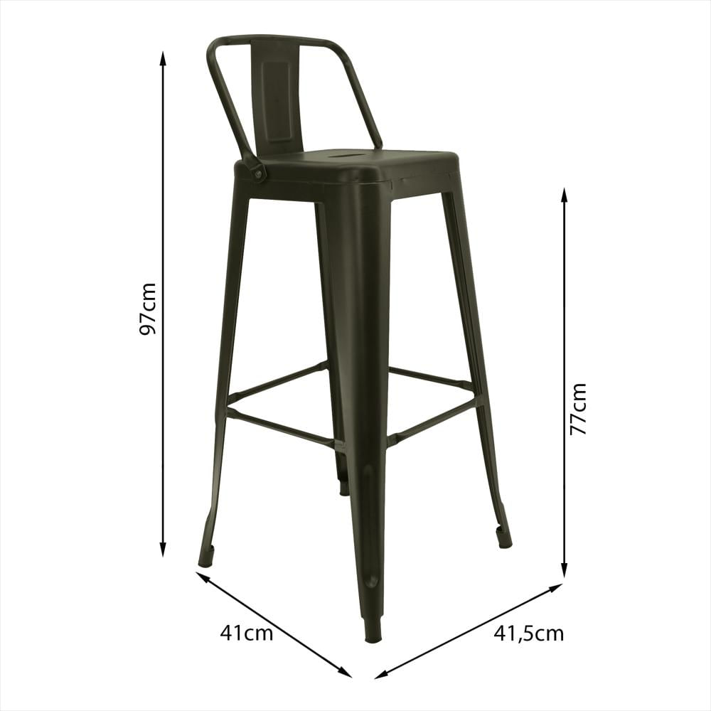 Silla Tolix Bronce Tipo Bar img #5