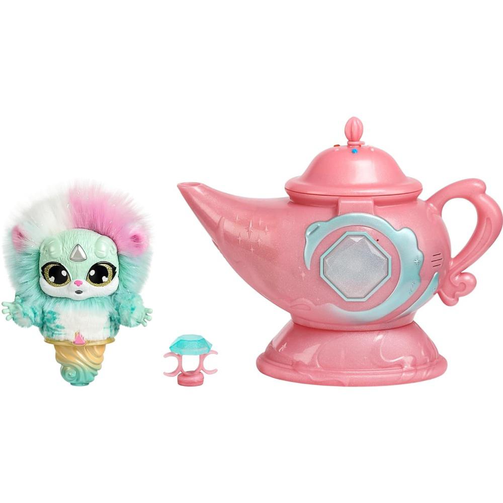 Juguete Interactivo Lampara Mixies Magic Con Peluche Rosado