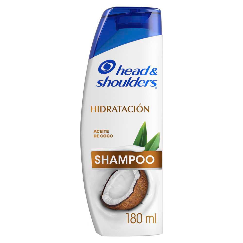 Shampoo H&S hidratación shampoo control caspa (180 gr)