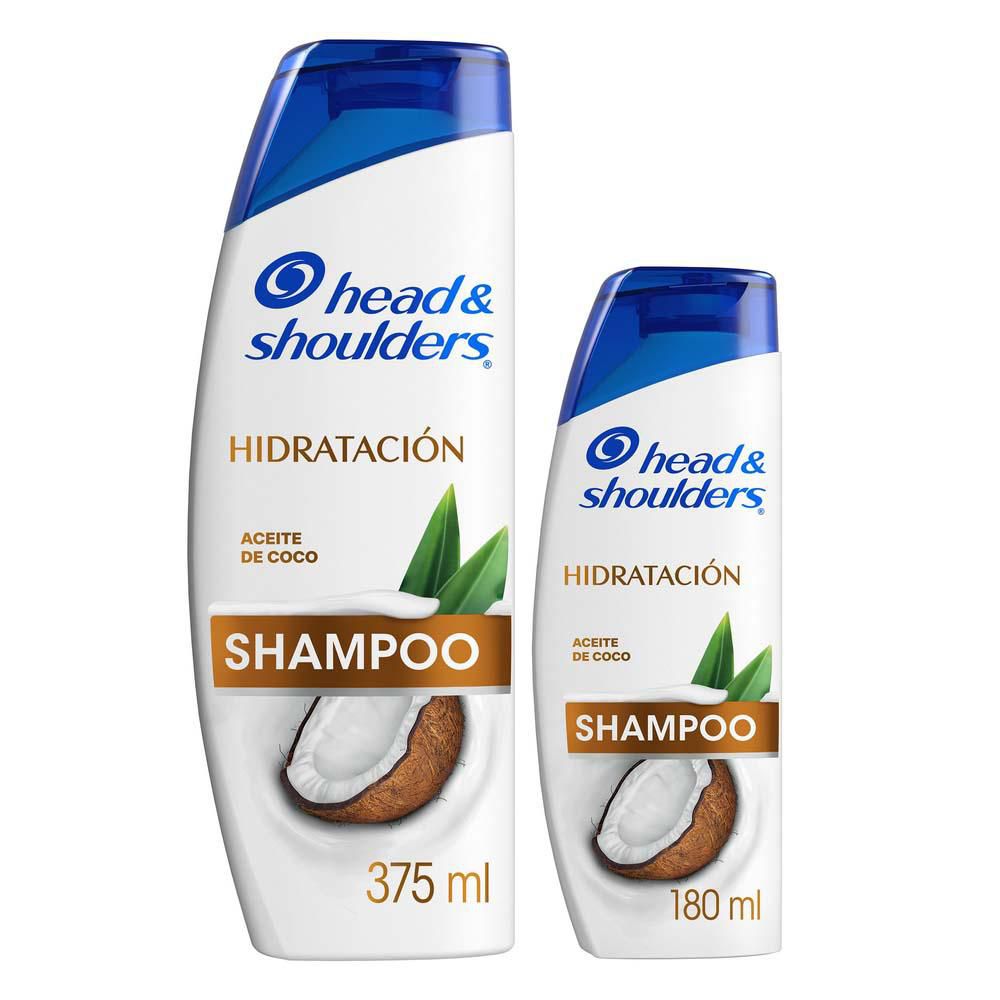 Shampoo H&S hidratación aceite de coco (555  ml)
