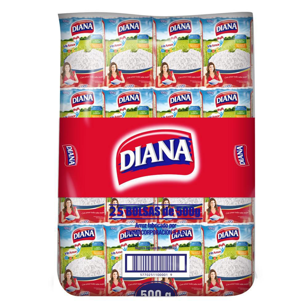 Arroz DIANA blanco arroba (12500 gr)