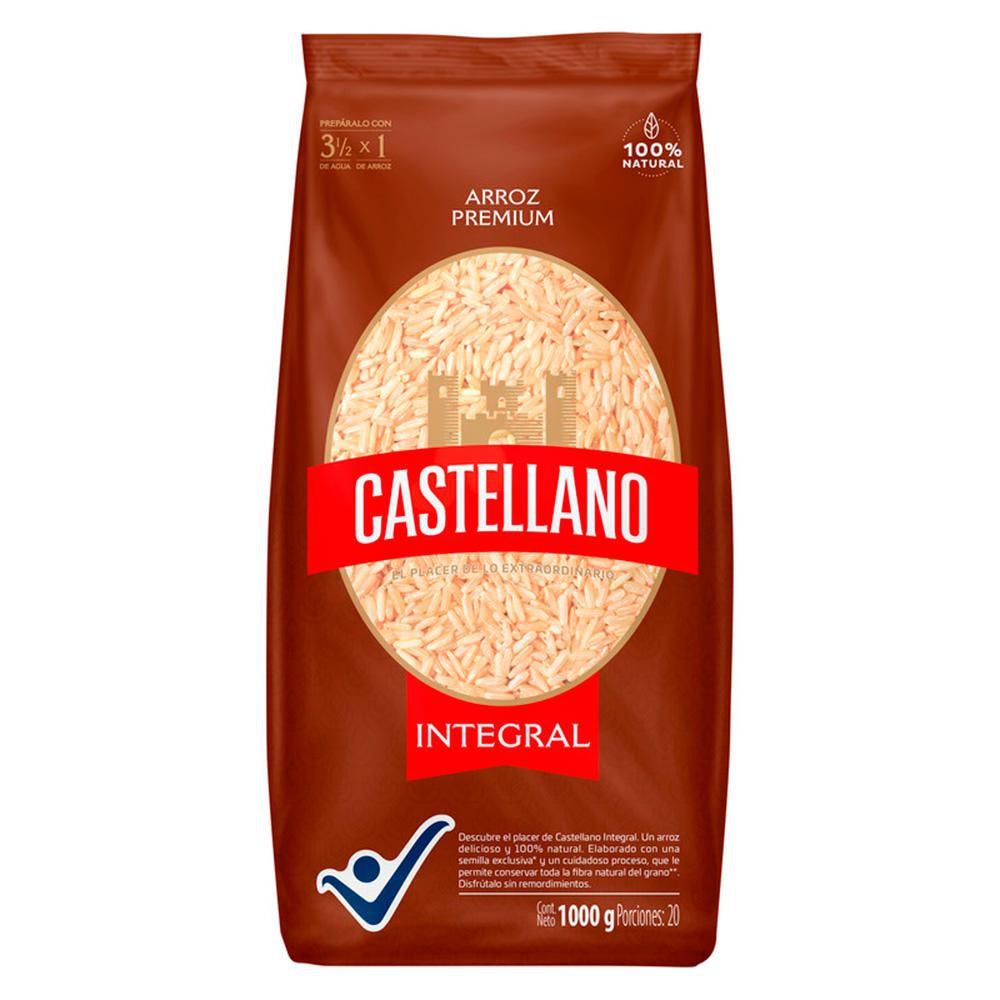 Arroz CASTELLANO integral premium (1000 gr)