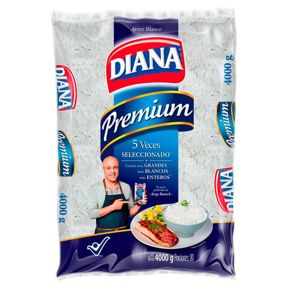 Arroz DIANA blanco premium (4000 gr)