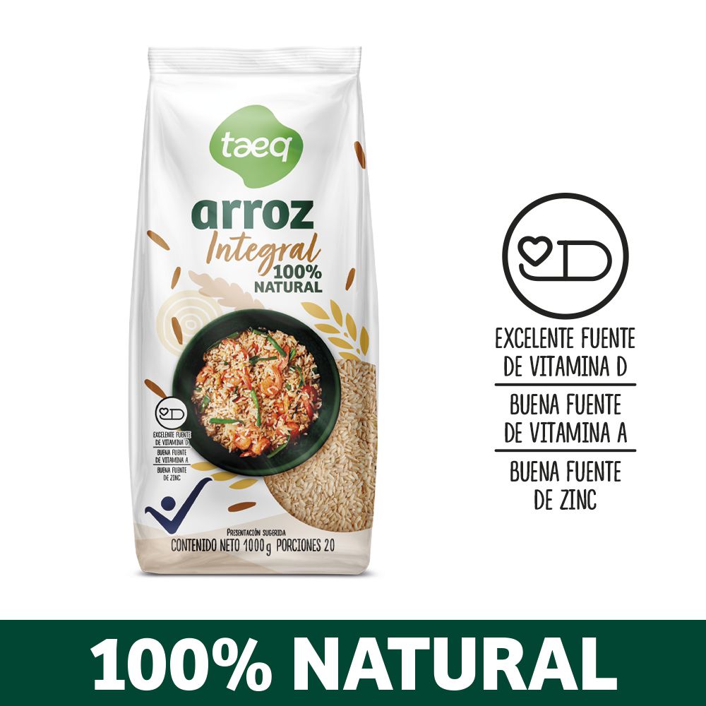 Arroz TAEQ integral (1000 gr)