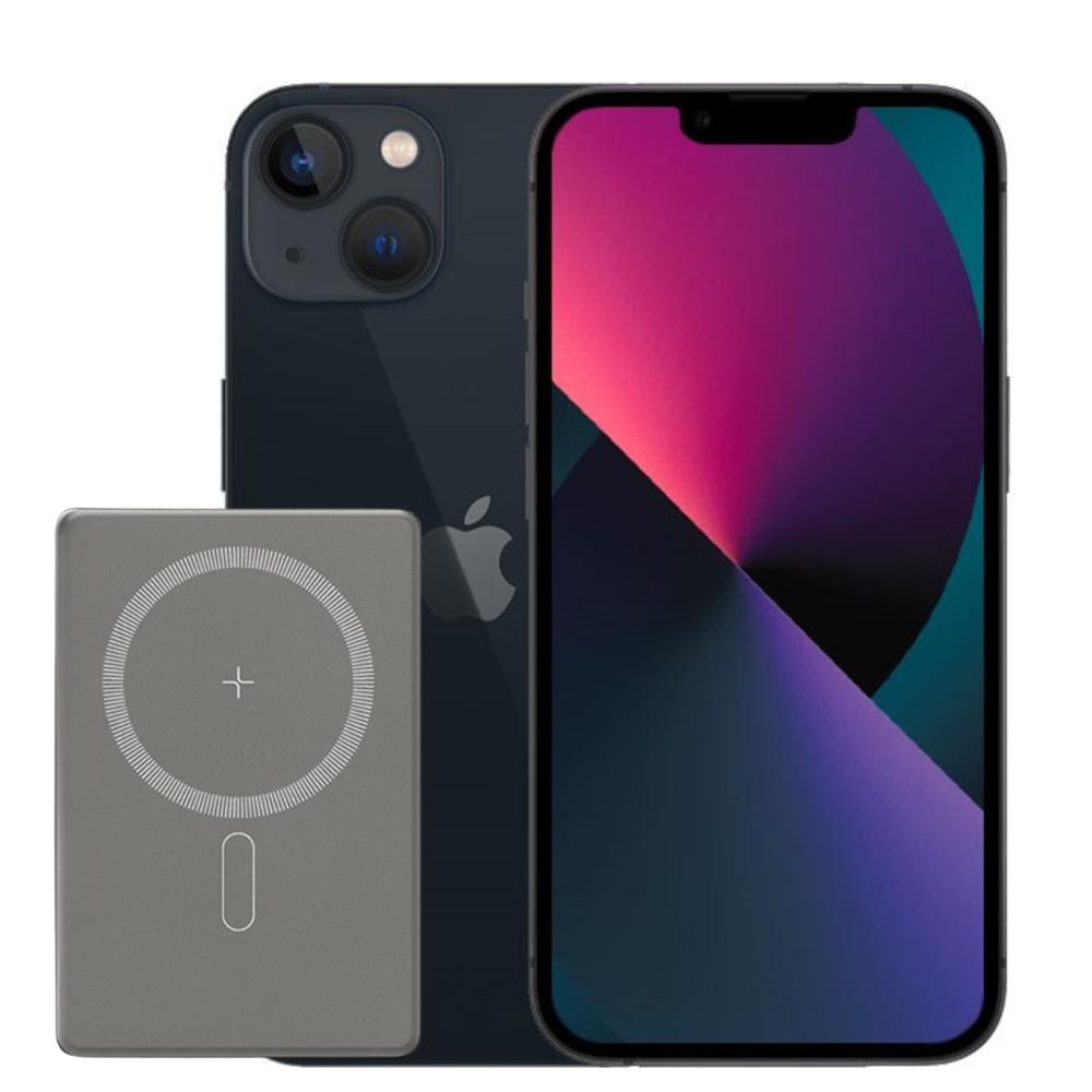Iphone 13 128Gb Medianoche Reacondicionado + Power Bank 20W
