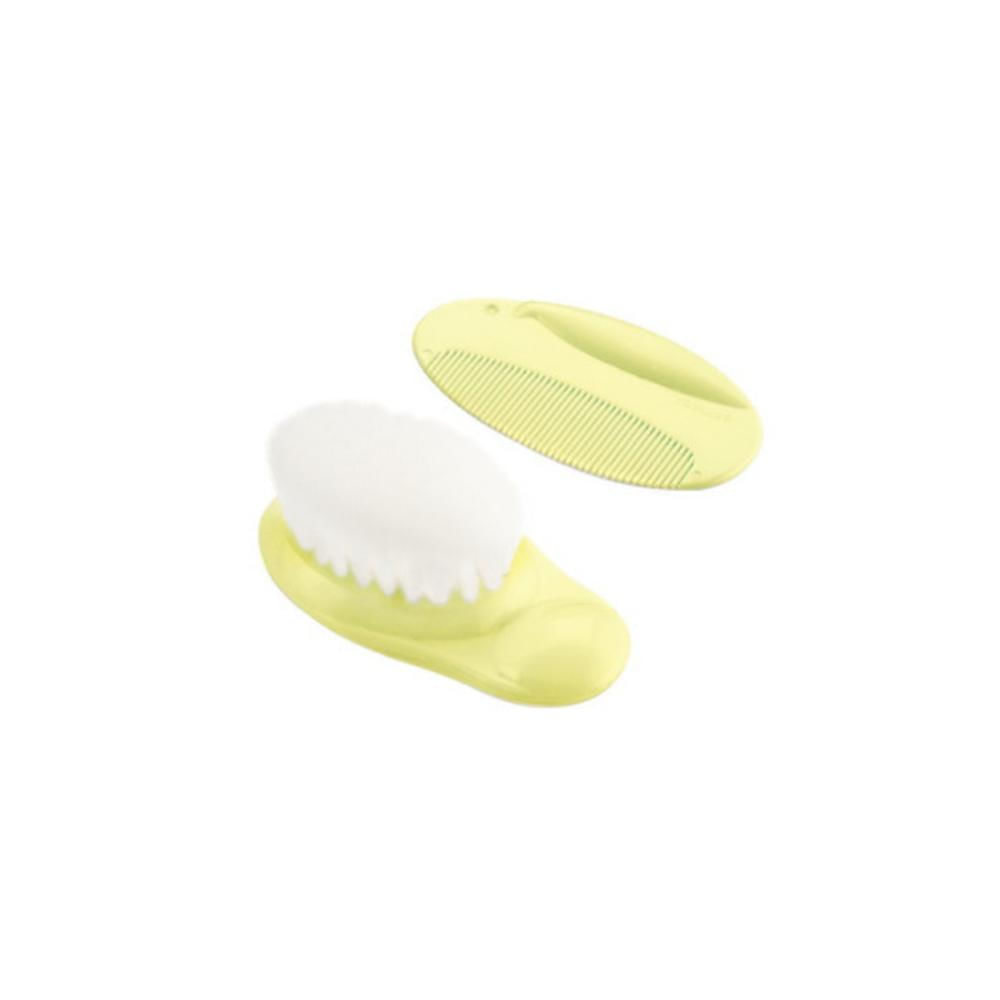 Cepillo Y Peine Verde Farlin