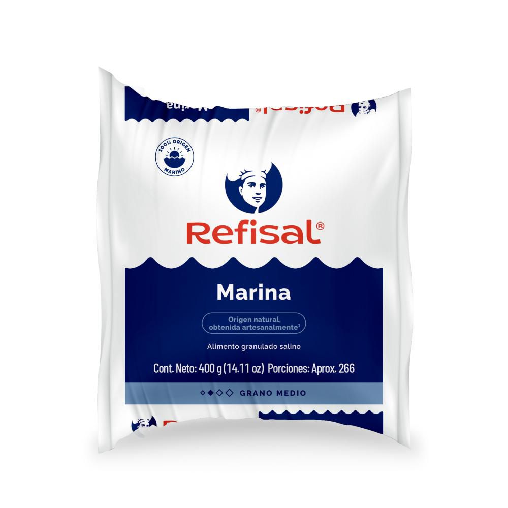 Sal REFISAL marina (400  gr)