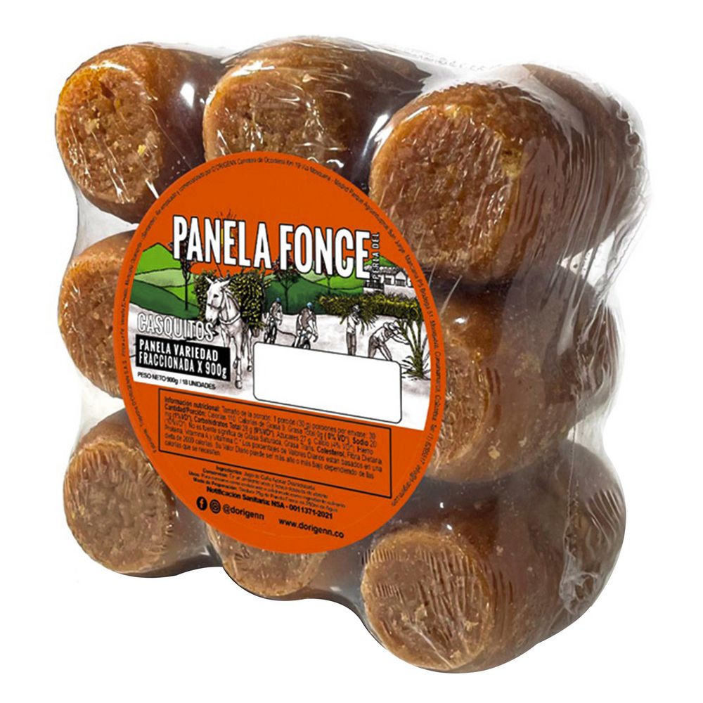 Panela Fraccionada FONCE 900  gr