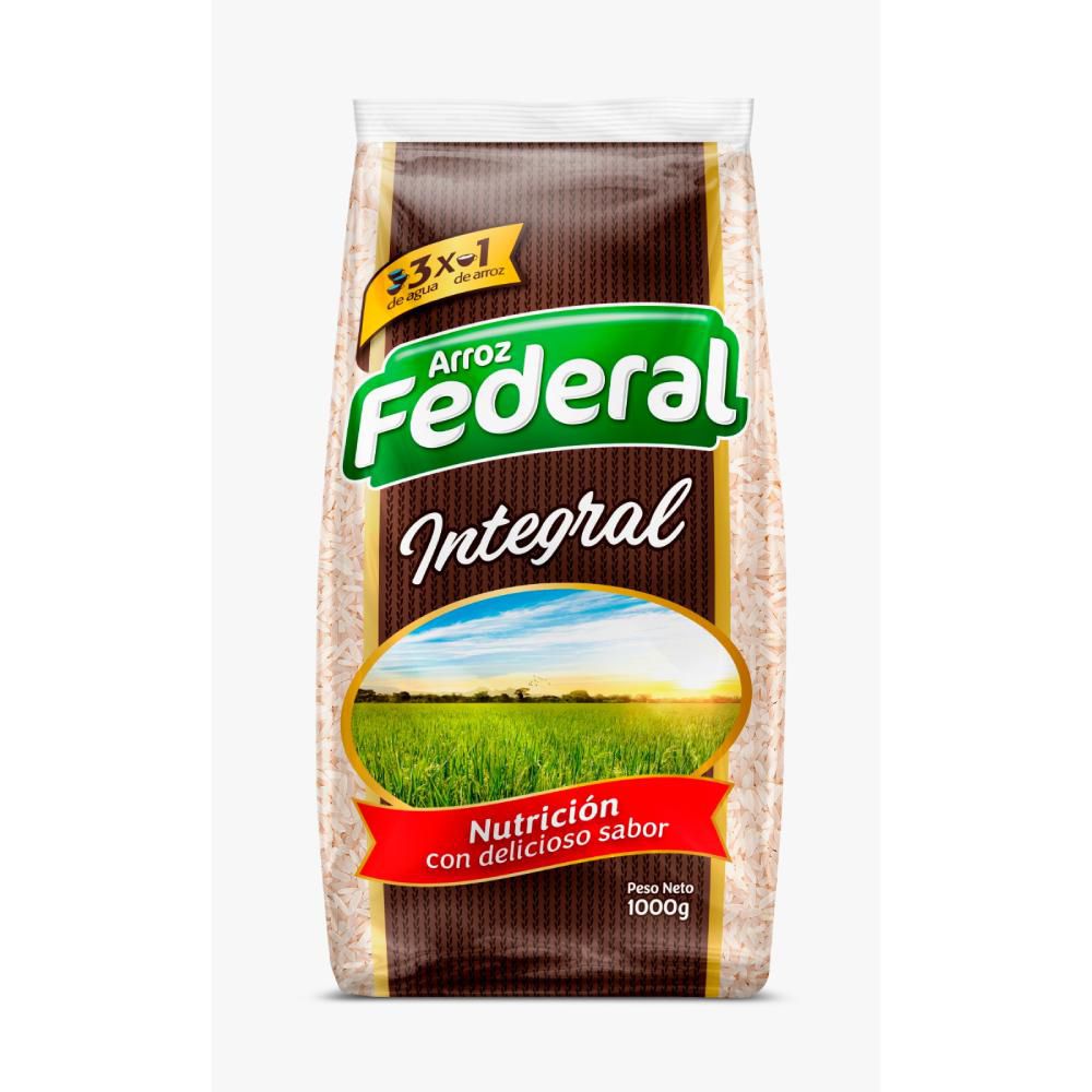 Arroz FEDERAL integral (1000 gr)