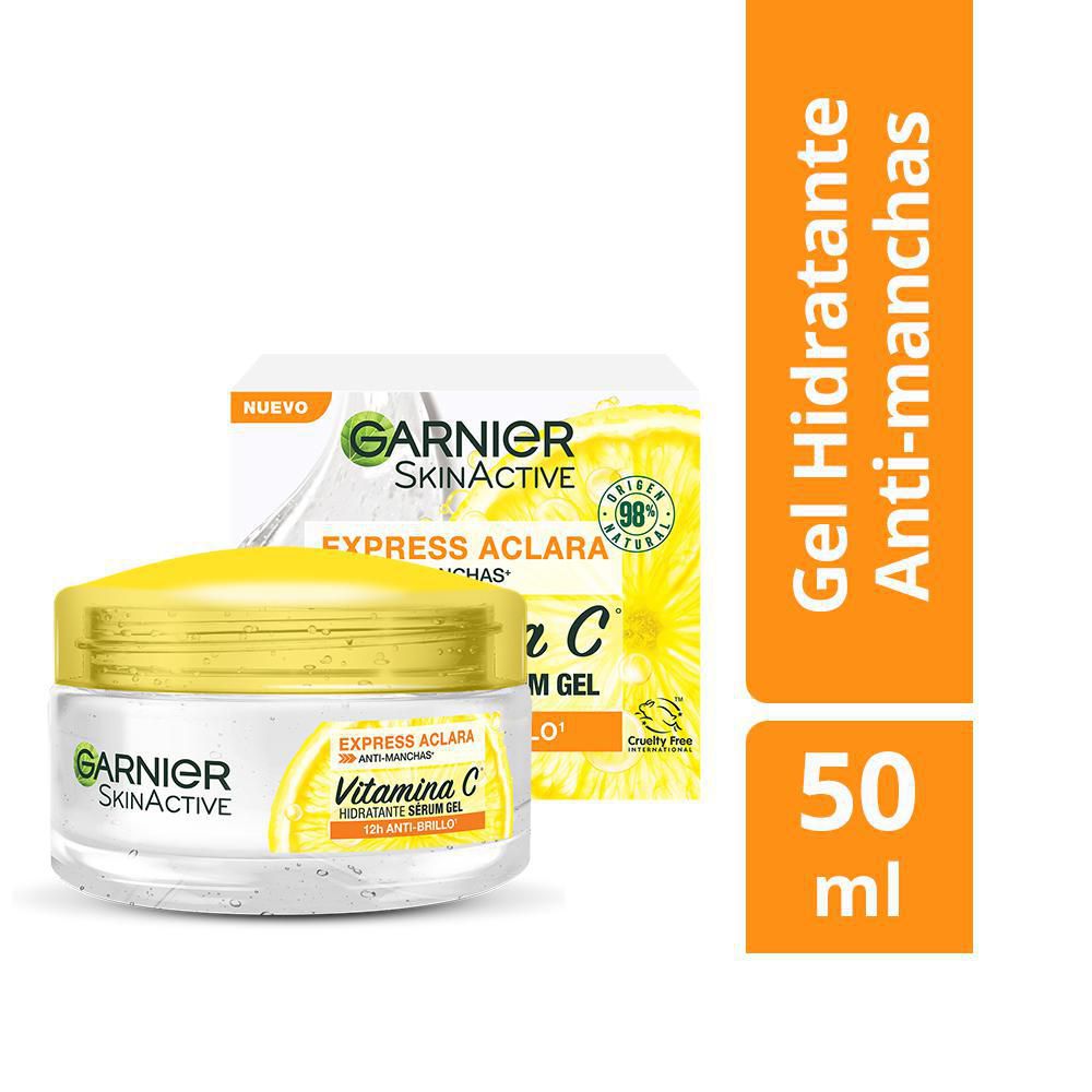 Crema Gel GARNIER SKIN ACTIVE Hidratante con vitamina c (50 ml)