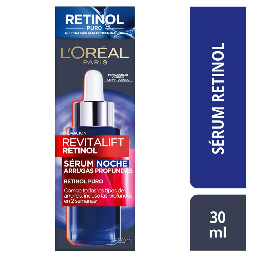 Serum LOREAL PARIS Antiarrugas Loreal Paris retinol (30  ml)