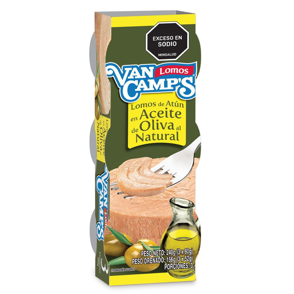 Atún VAN CAMPS En aceite de oliva (156 gr)
