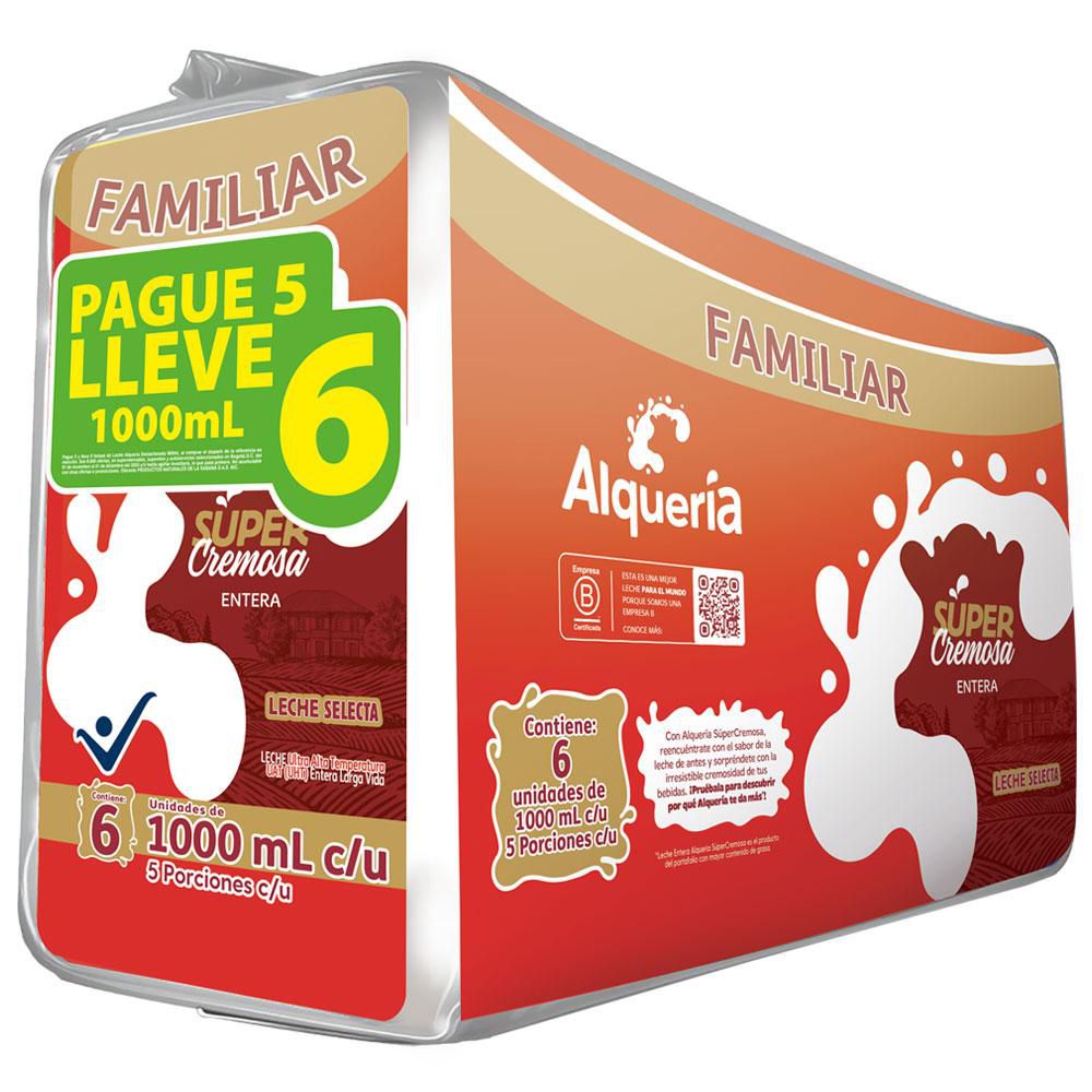 Leche ALQUERIA entera, super cremosa (5000  ml) img #1