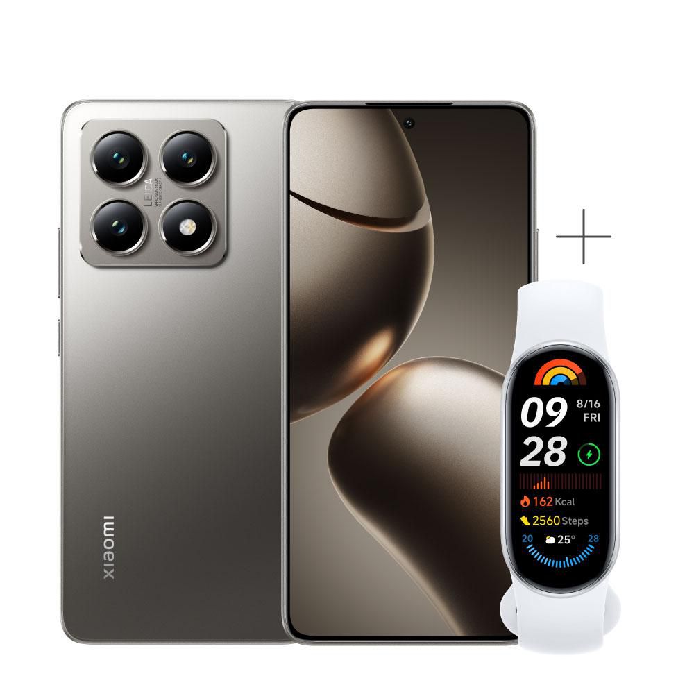 Celular XIAOMI 14T 5G 512 GB 12 GB RAM Gris + Xiaomi Band 9