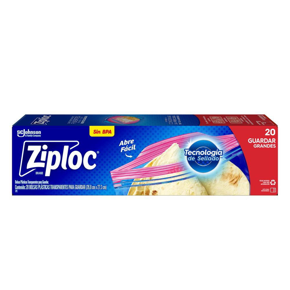 Bolsa Reutilizable Para Guardar Grande ZIPLOC 643495