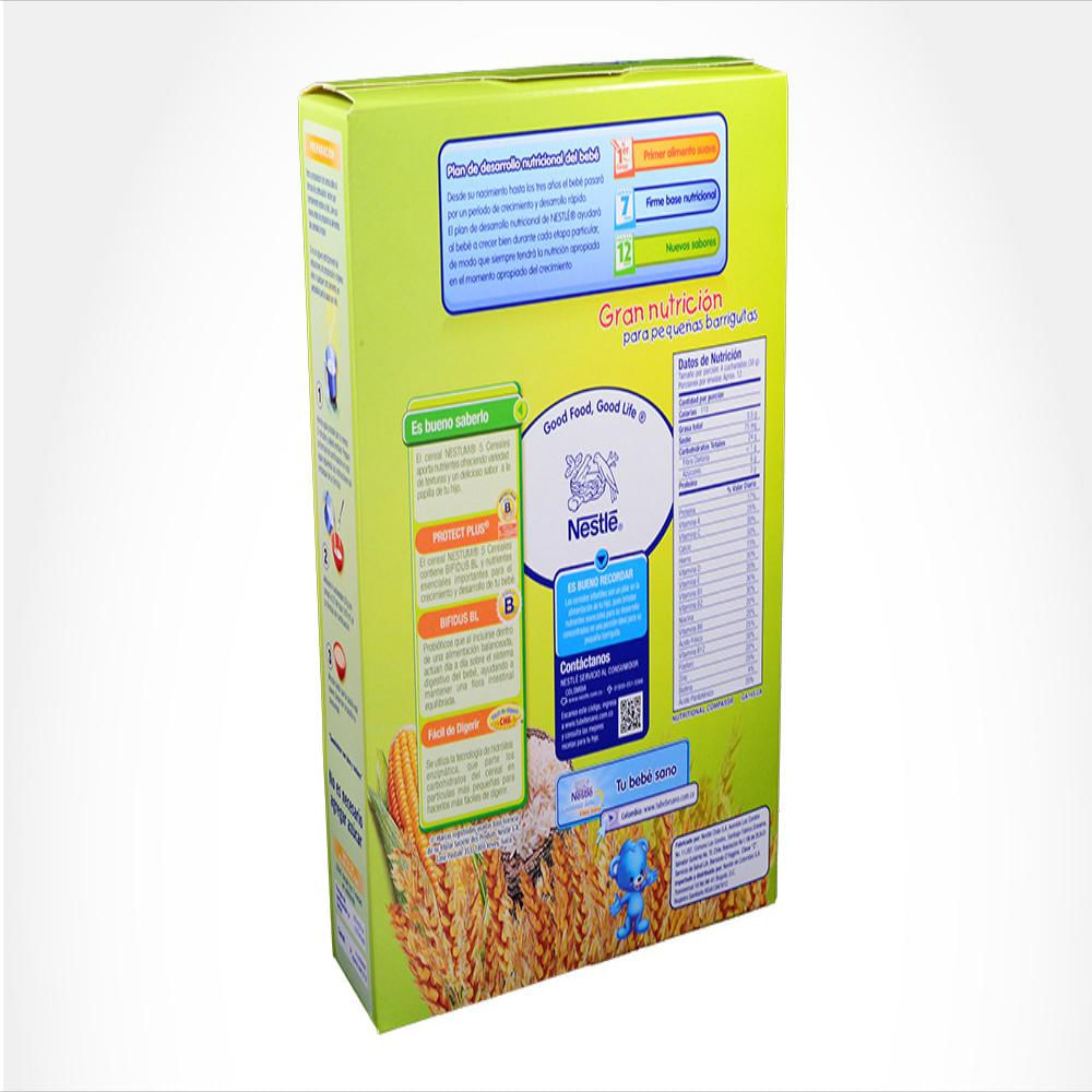 Cereal Infantil Nestum 5 Cereales Caj 1 Bol 350 G img #3