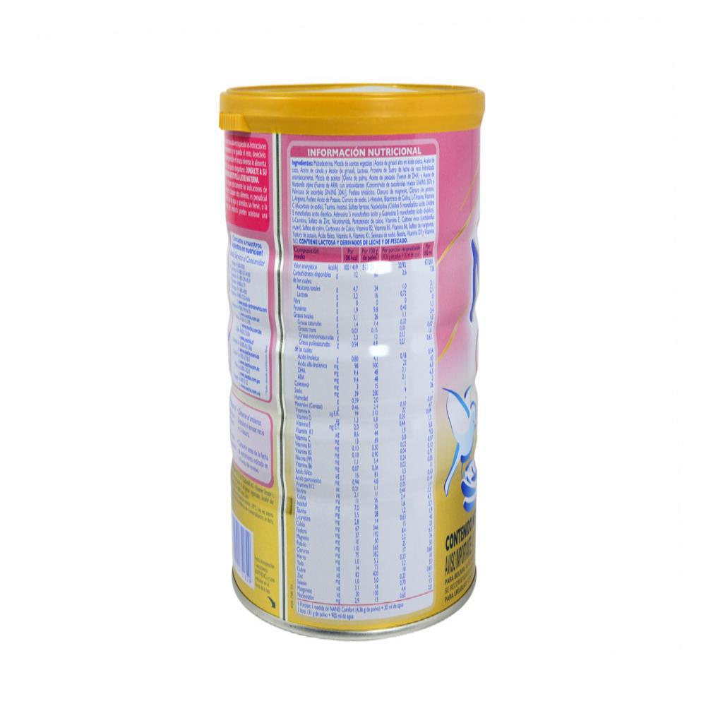 Formula Lactea Nan Comfort Tar 1 Lat 800 G img #2