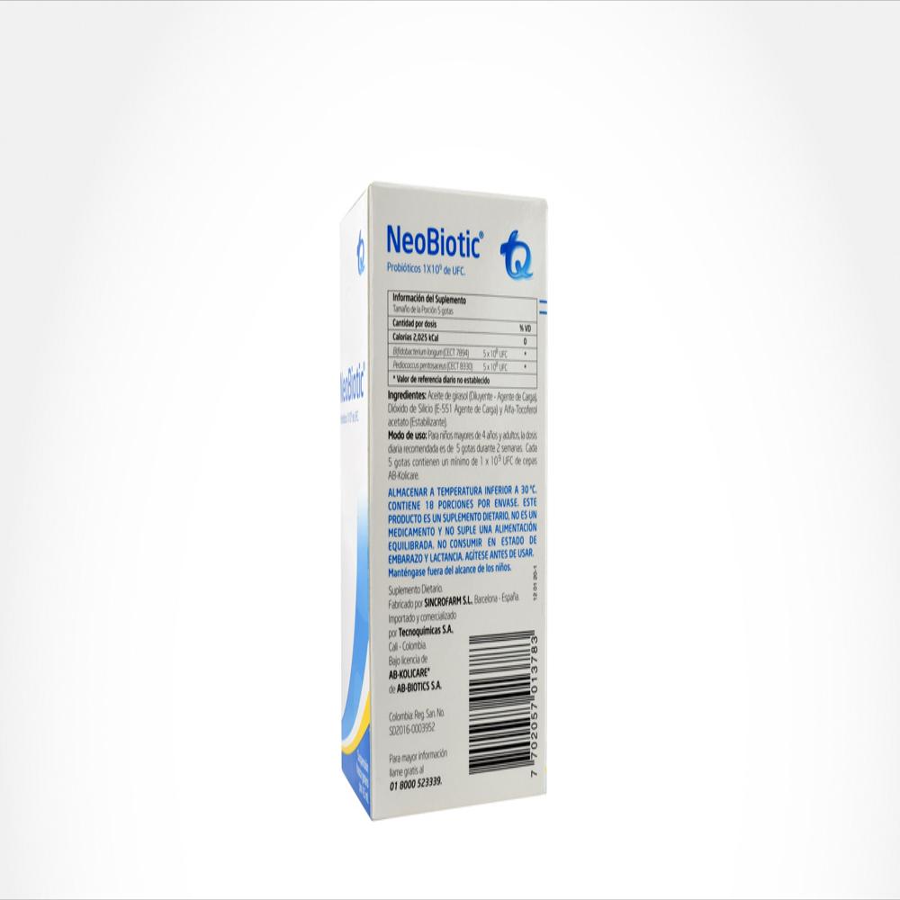 Neobiotic Probioticos Caj 1 Fra 5 Ml img #3