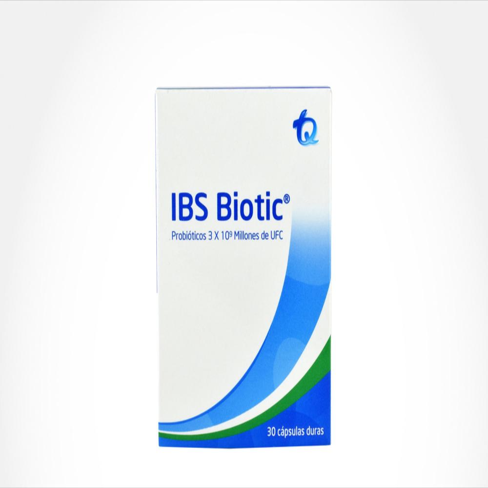 Ibs Biotic Probioticos Caj 30 Cap 1 U