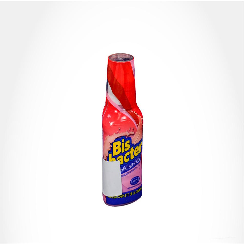 Bisbacter Subsalicilato De Bismuto 1.7G Sus Oral Caj 1 Fra 120 Ml