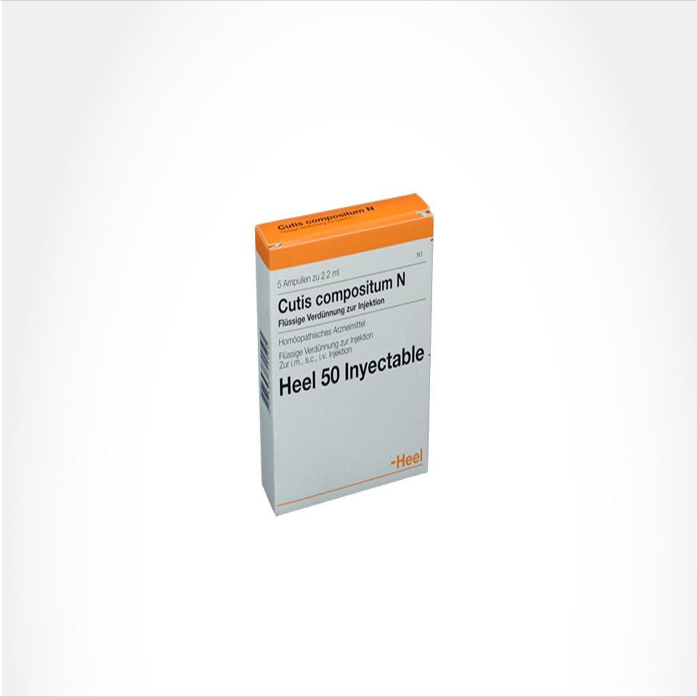 Heel 50 Inyectable Caj 5 Amp 2 Ml