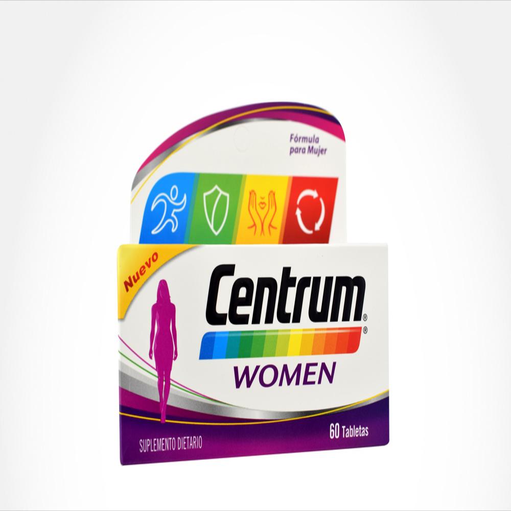 Centrum Women Vit Minerales Caj 60 Tab 1 U