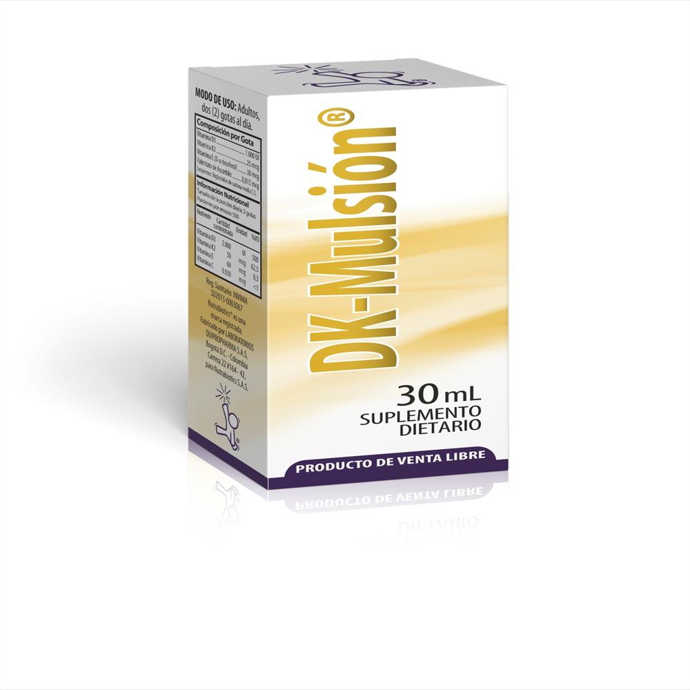 Vitamina D3 Vitamina K2 Dk Mulsion Caj 1 Fra 30 Ml