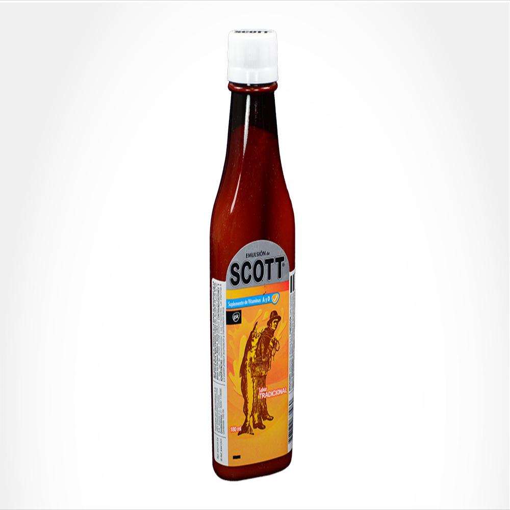 Emulsion De Scott Aceite De Higado De Bacalao 2662.5Ui/100Ml Emu Oral Tradicional Fra 1 Fra 180 Ml