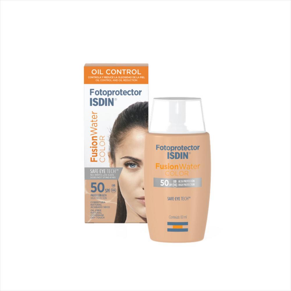 Fotoprotector Isdin Fusion Water Tono Medio Spf50 Caj 1 Fra 50 Ml