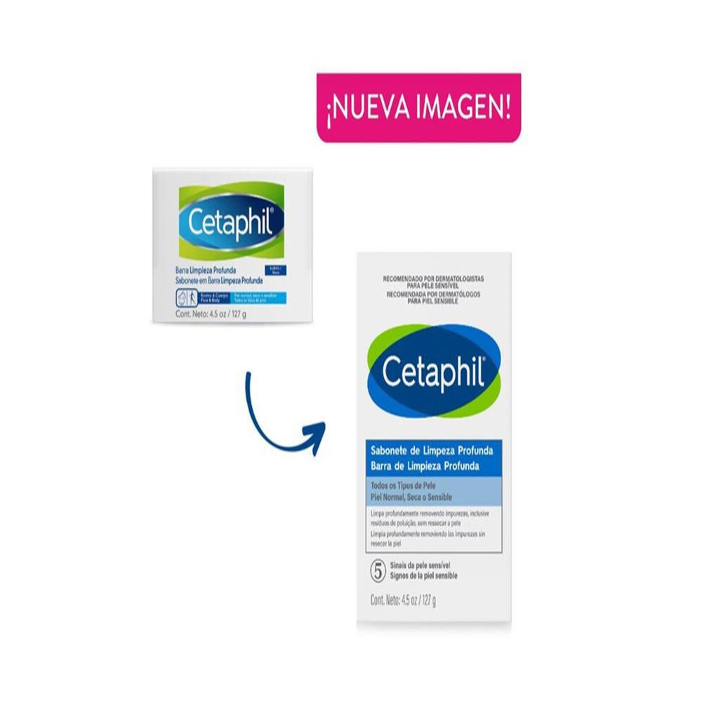 Barra Limpiadora Cetaphil Caj 1 Bar 127 G img #2