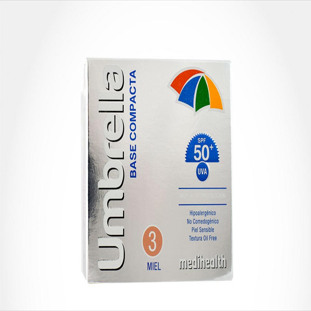 Base Compacta Umbrella Miel Spf 50 Caj 1 Est 11 G