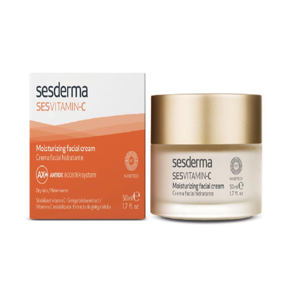 Crema Facial Hidratante Sesvitamin C Pot 1 Pot 50 Ml