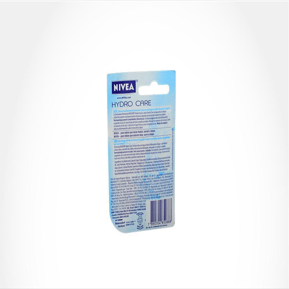 Protector Labial Nivea Fps 10 Hydro Care Est 1 Bar 5 G img #2