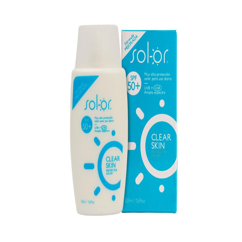 Protector Solar Sol Or Clear Skin Sfp50 Caj 1 Fra 50 Ml img #1