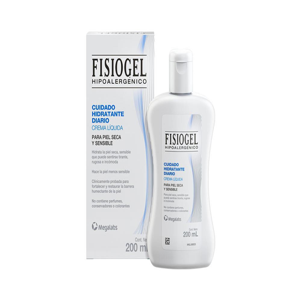 Crema Liquida Fisiogel Piel Seca Sensible Caj 1 Fra 200 Ml