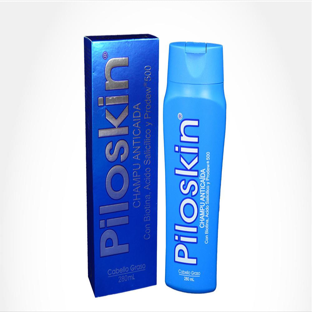 Shampoo Anticaida Piloskin Cabello Graso Caj 1 Fra 280 Ml