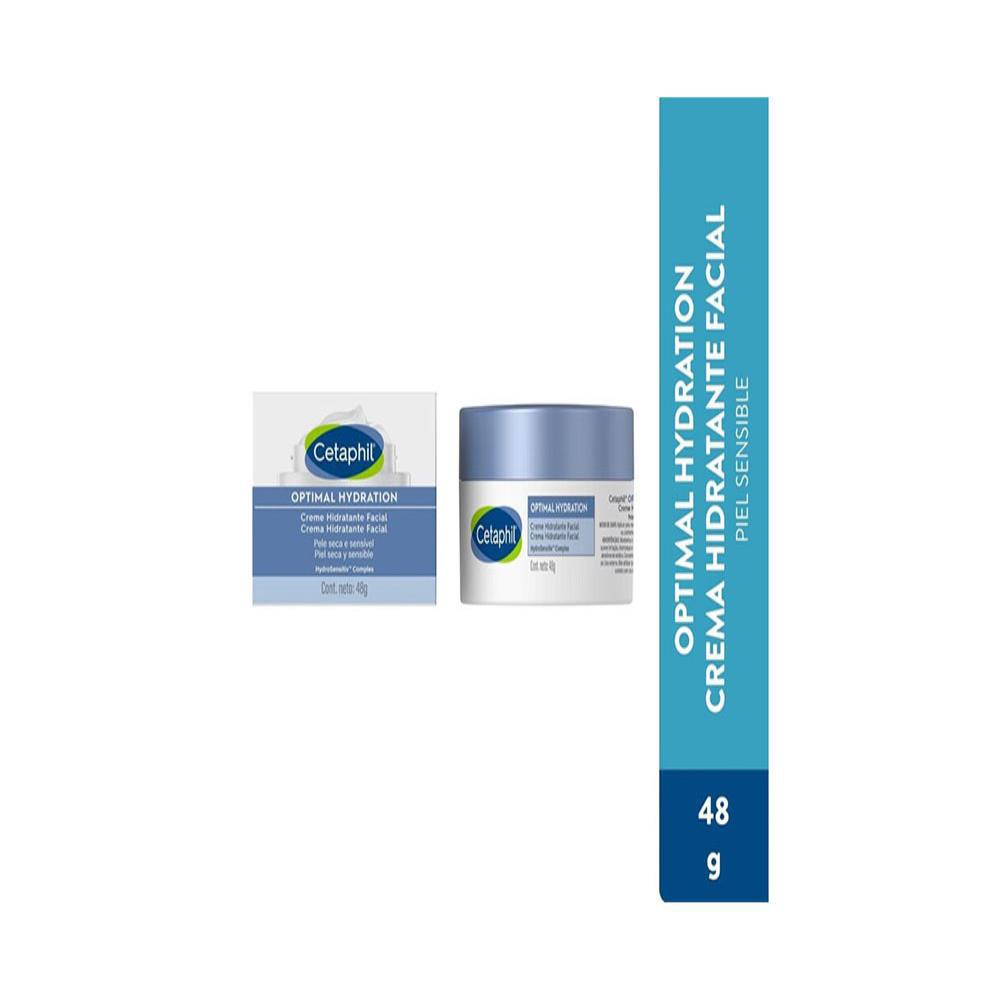 Crema Hidratante Facial Cetaphil Optimal Hydration Caj 1 Pot 48 G