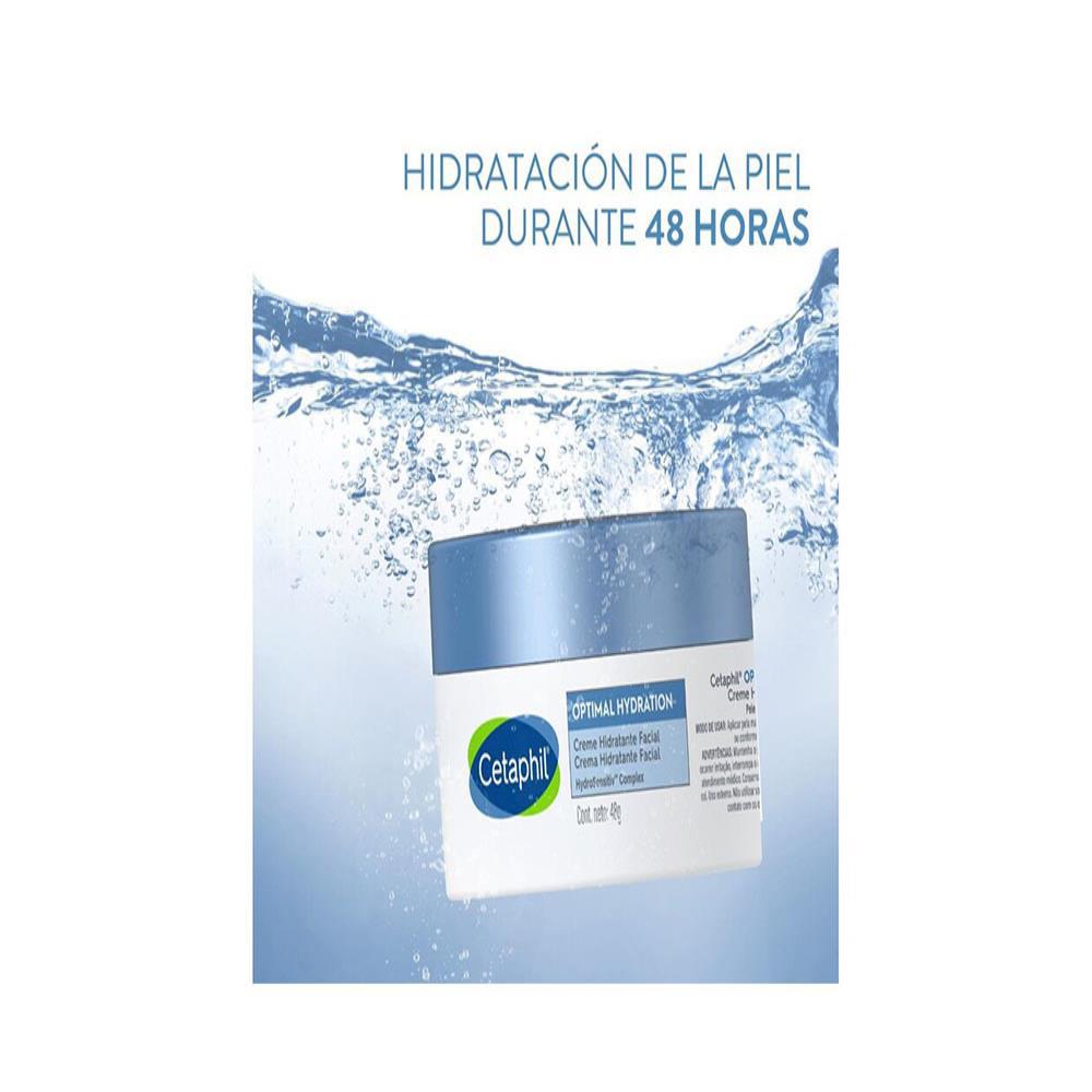 Crema Hidratante Facial Cetaphil Optimal Hydration Caj 1 Pot 48 G img #4