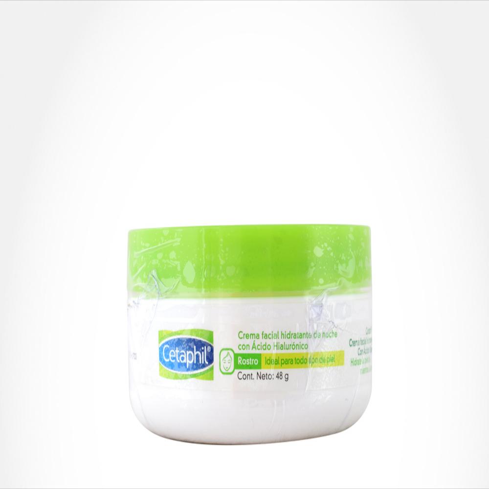 Crema Facial Hidratante Cetaphil Noche/Acido Hialuro Caj 1 Pot 48 G