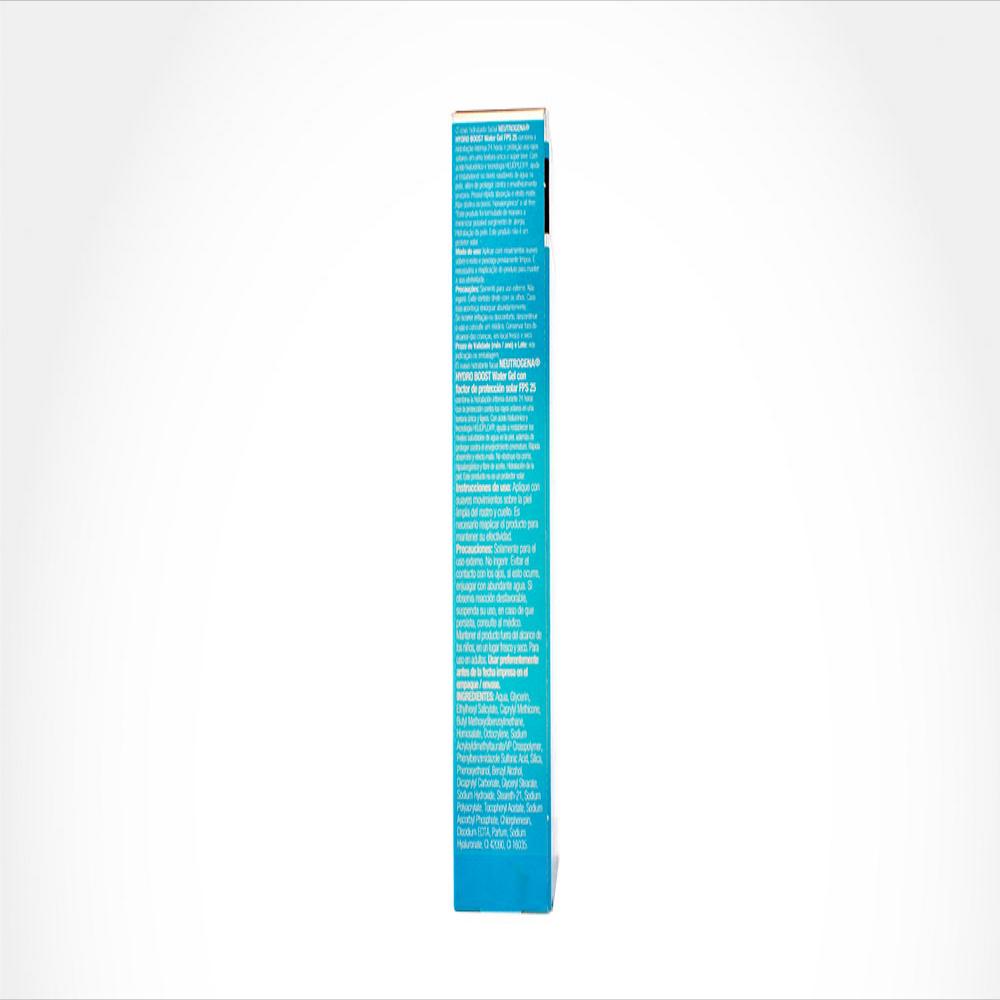 Gel Hidratante Facial Neutrogena Hydro Boost Fps 25 Caj 1 Tub 55 G img #3